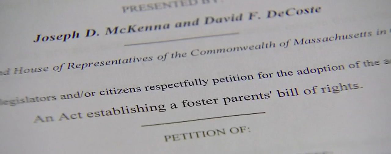 Foster parents fighting for bill of rights